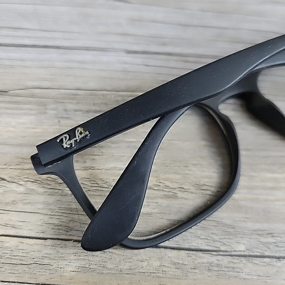 Ray Ban RB1553 3615 Youth Eyeglasses Matte Black FRAMES ONLY 48-16-130 Full Rim‎